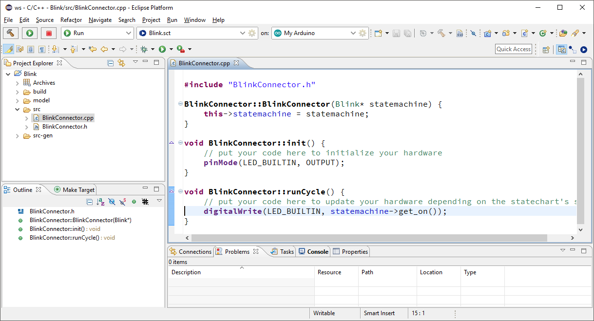 Implementing Hardware Connector
